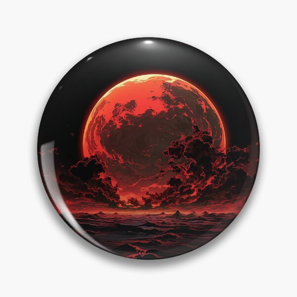 Item preview, Red Planet Rising With Clouds designed and sold by Christian Weiss.