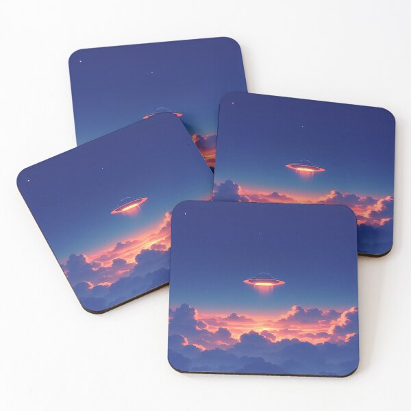 Item preview, UFO Floating Above Clouds designed and sold by Christian Weiss.