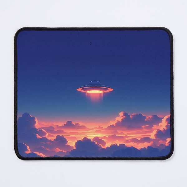 Item preview, UFO Floating Above Clouds designed and sold by Christian Weiss.