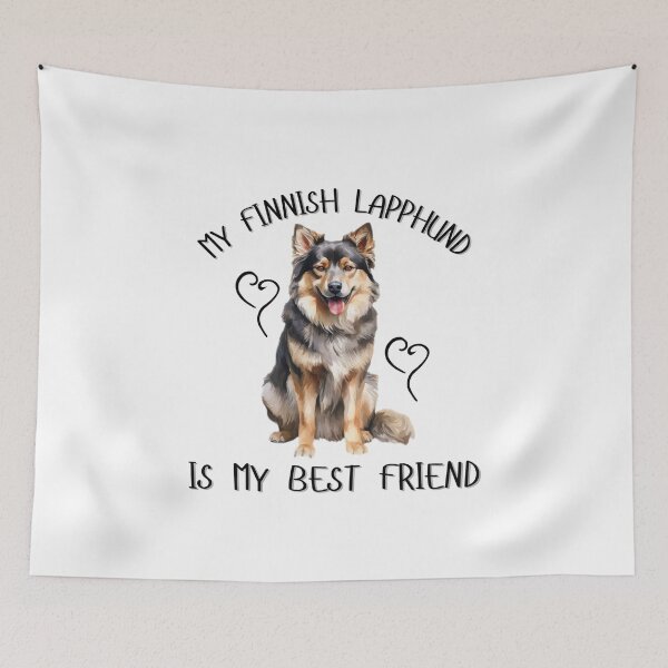 Item preview, My Finnish Lapphund Is My Best Friend designed and sold by Viikis.