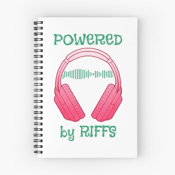 Item preview, Headphones | Powered By Riffs designed and sold by ObsidianDaz.