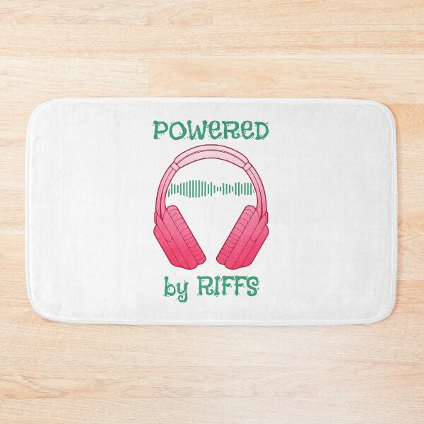 Item preview, Headphones | Powered By Riffs designed and sold by ObsidianDaz.