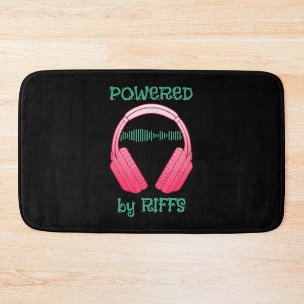 Item preview, Headphones | Powered By Riffs designed and sold by ObsidianDaz.