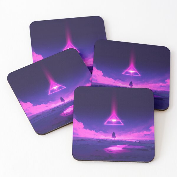 Item preview, Triangular UFO Pink Light Beam designed and sold by Christian Weiss.