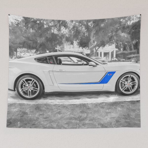 Item preview, 2016 White Ford Mustang Roush Stage 3 X123 designed and sold by RichFrancoCars.