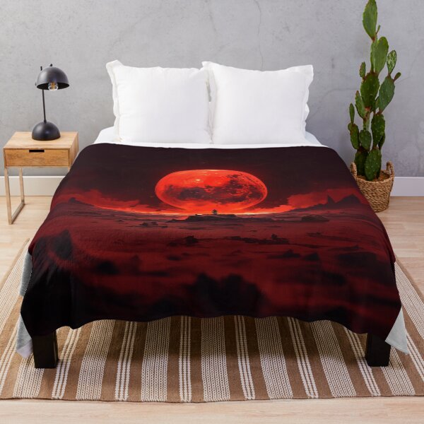 Item preview, Lone Figure Facing Red Planet designed and sold by Christian Weiss.