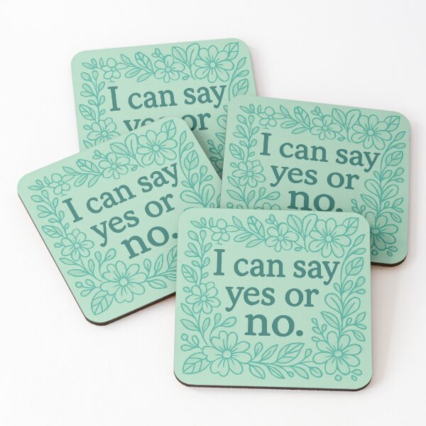 Item preview, I Can Say Yes or No | Positive SEL Affirmation designed and sold by MforMontessori.