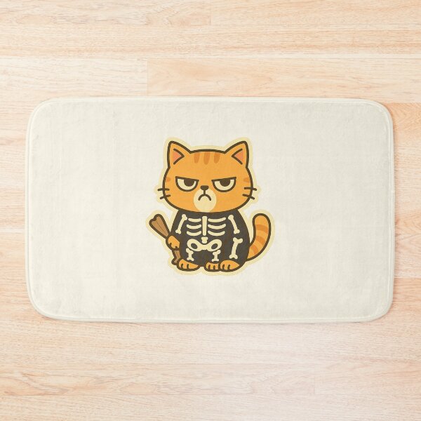 Item preview, Skeleton Tuff – Spooky Grumpy Cat Halloween Design designed and sold by Puff & Tuff.
