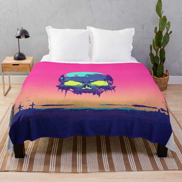 Item preview, Neon Skull Dripping Sunset Glow designed and sold by Christian Weiss.