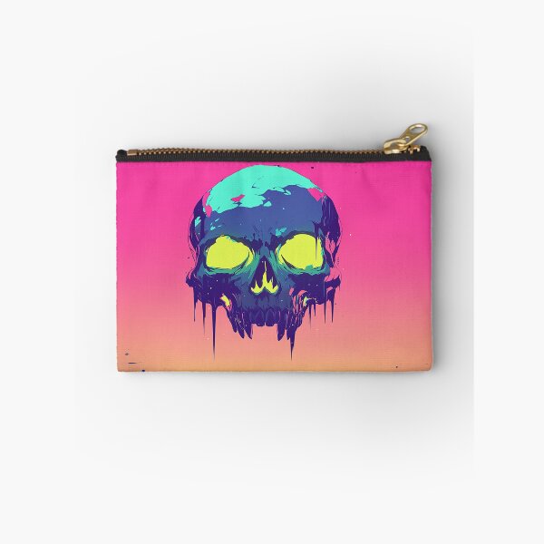Item preview, Neon Skull Dripping Sunset Glow designed and sold by Christian Weiss.