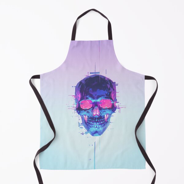 Item preview, Glitch Skull With Neon Glow designed and sold by Christian Weiss.