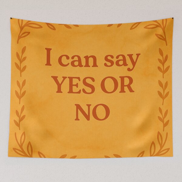 Item preview, I Can Say Yes or No 2.0 | Positive SEL Affirmation designed and sold by MforMontessori.