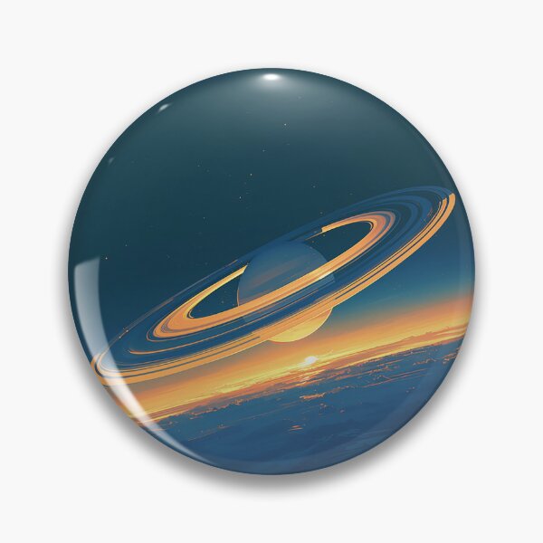 Item preview, Saturn Rings Above Horizon designed and sold by Christian Weiss.