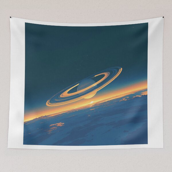 Item preview, Saturn Rings Above Horizon designed and sold by Christian Weiss.