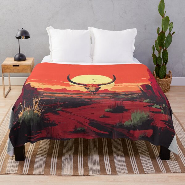 Item preview, Bull Skull Desert Sunset designed and sold by Christian Weiss.