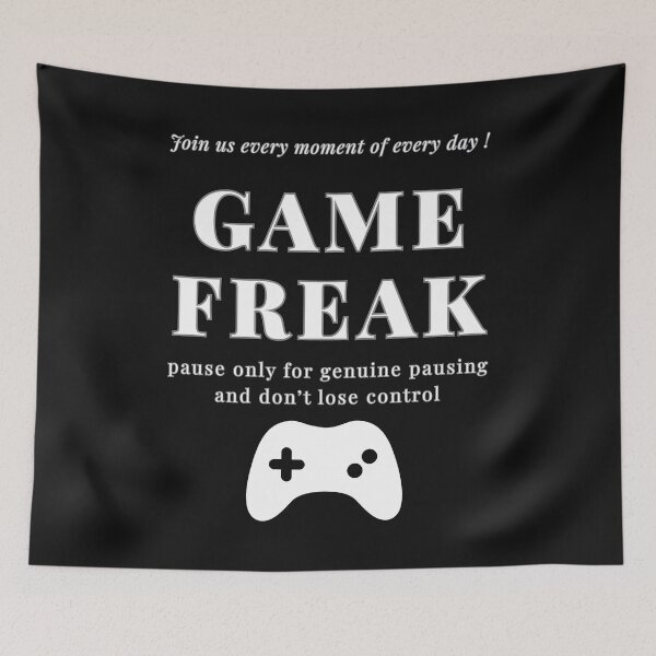 Item preview, game on with the game freak designed and sold by aledfychan.