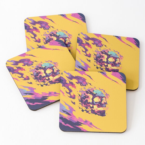 Item preview, Flaming Skull Comet designed and sold by Christian Weiss.