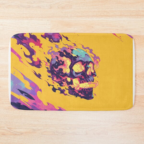 Item preview, Flaming Skull Comet designed and sold by Christian Weiss.