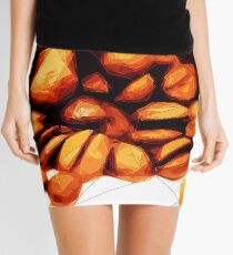 Coffee beans Polygon Art Mini Skirt