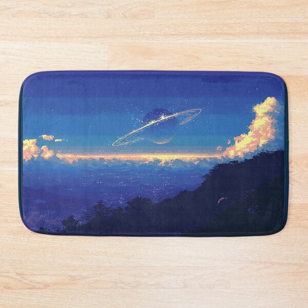 Item preview, Pixel Saturn Over Horizon designed and sold by Christian Weiss.