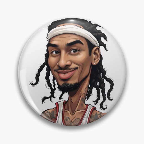 Item preview, Allen Iverson Caricature designed and sold by ChicChikCraze.