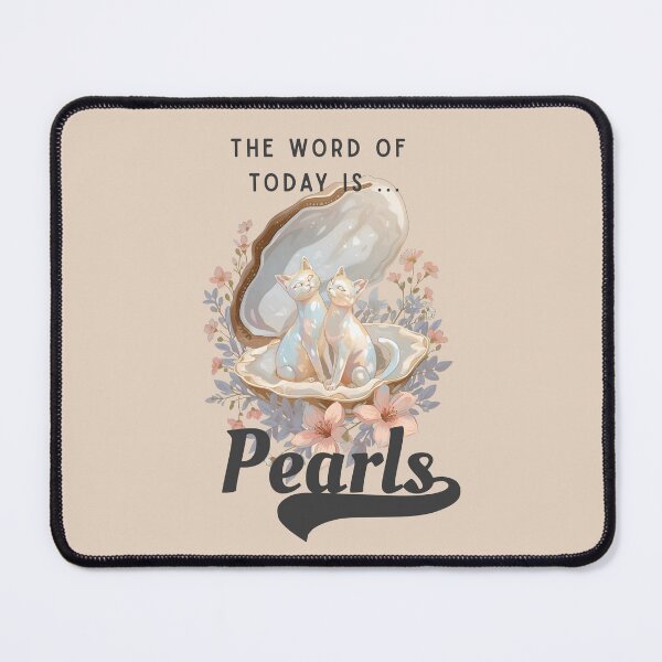 Item preview, Two Mother-of-Pearl Cat Pearls in an Oyster designed and sold by Ciervo Primavera.