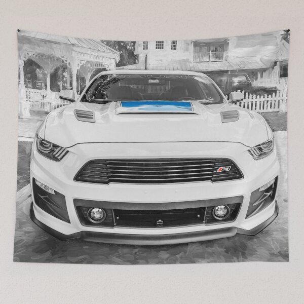 Item preview, 2016 White Ford Mustang Roush Stage 3 X127 designed and sold by RichFrancoCars.