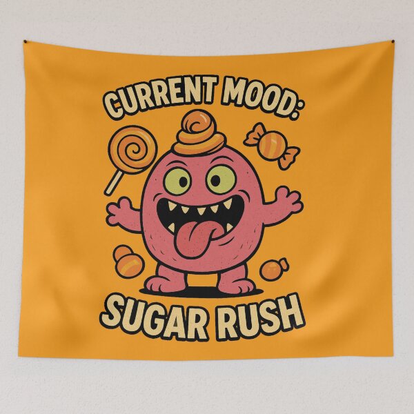 Item preview, Candy Monster – Current Mood: Sugar Rush designed and sold by MythoWorldddd.