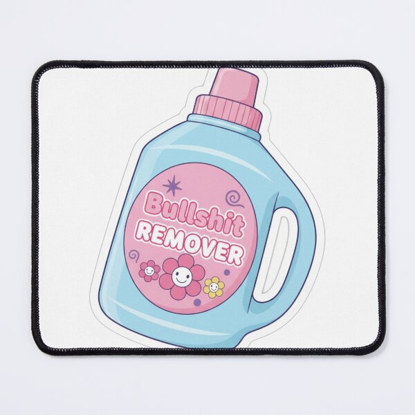 Item preview, Bullshit Remover Detergent Bottle – Funny Pastel Humor Design designed and sold by zerastore.