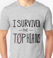I SURVIVED THE TØP HIATUS Unisex T-Shirt