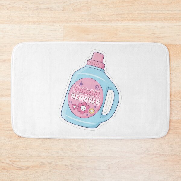 Item preview, Bullshit Remover Detergent Bottle – Funny Pastel Humor Design designed and sold by zerastore.
