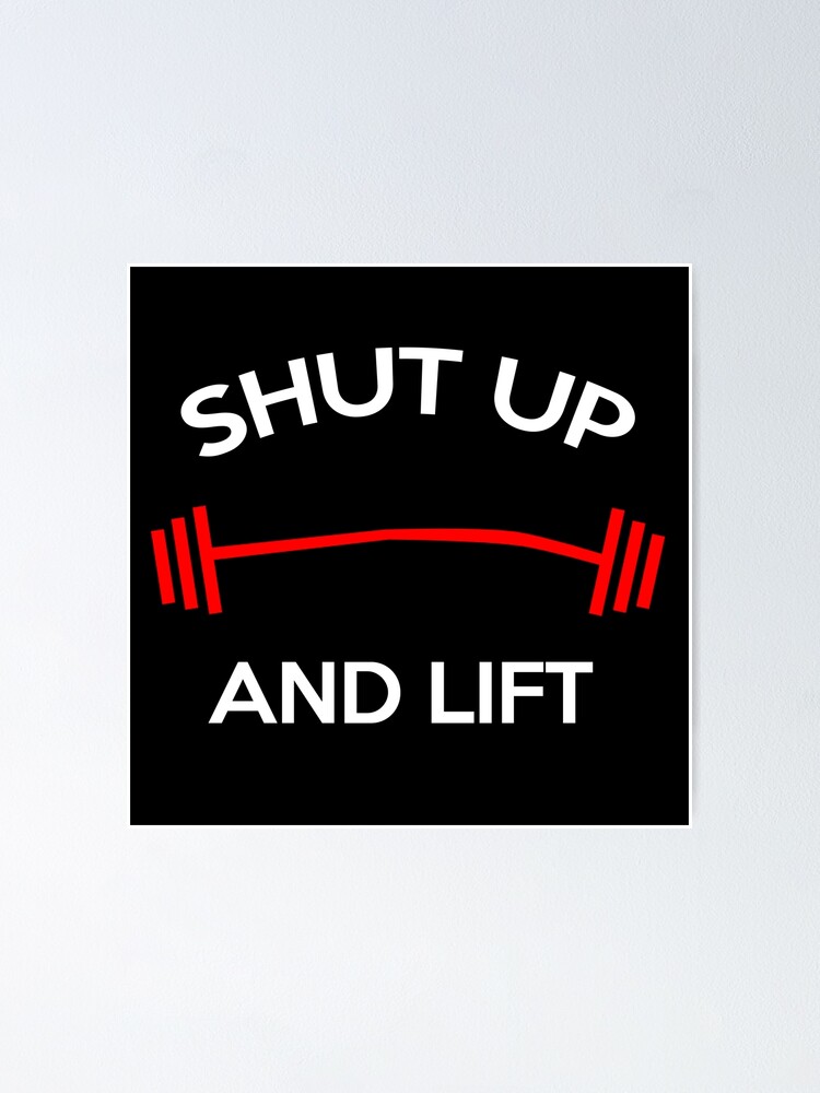 Shut Up and Lift Tank Top