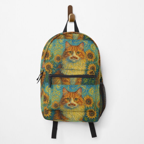 Item preview, "My Mustache Maggie" in Van Gogh style designed and sold by TheMajesticMoo.