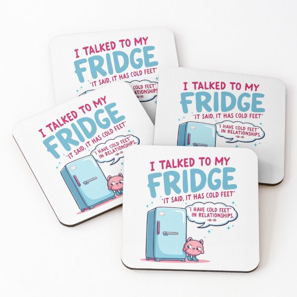 Item preview, Funny Appliance Shirt — “I Talked to My Fridge” Surreal Relationship Humor Tee designed and sold by Mythic Tide.