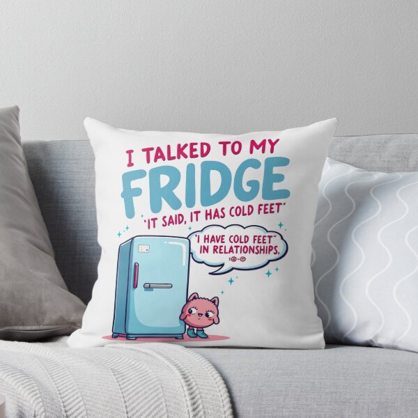 Item preview, Funny Appliance Shirt — “I Talked to My Fridge” Surreal Relationship Humor Tee designed and sold by Mythic Tide.