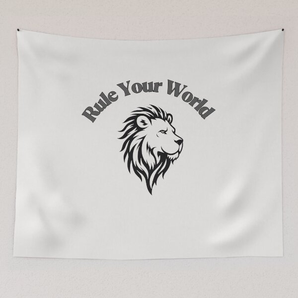 Item preview, Rule Your World-Motivation Quote designed and sold by LariLoDesigns.
