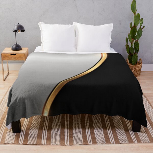 Item preview, Silver & Black Luxury Split with Golden Curve designed and sold by Bellassi.