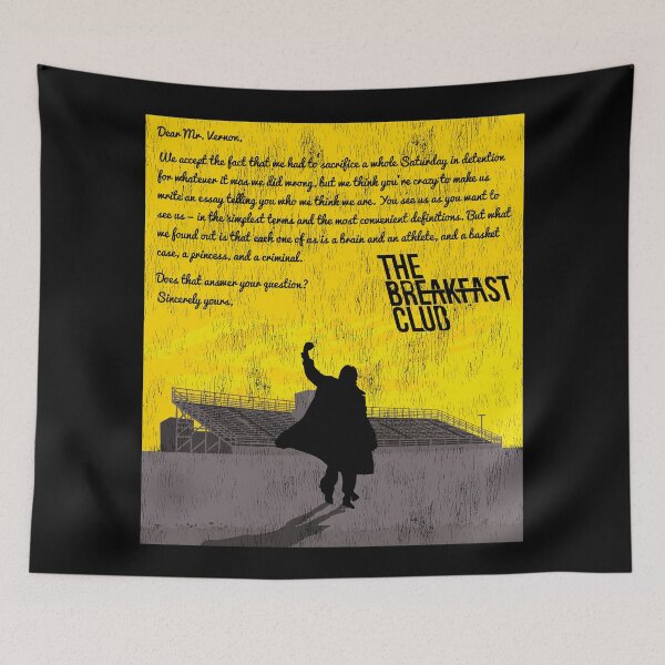 Item preview, Breakfast Club Poster Dks Worn  designed and sold by Alema Art.