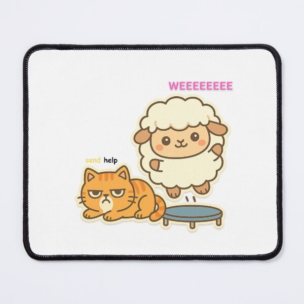 Item preview, Opposite Friends – Send Help Funny Meme Design designed and sold by Puff & Tuff.