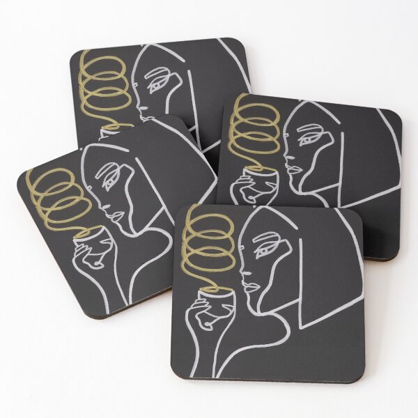 Item preview, linear women face | women one line drawing designed and sold by thissmarwa.