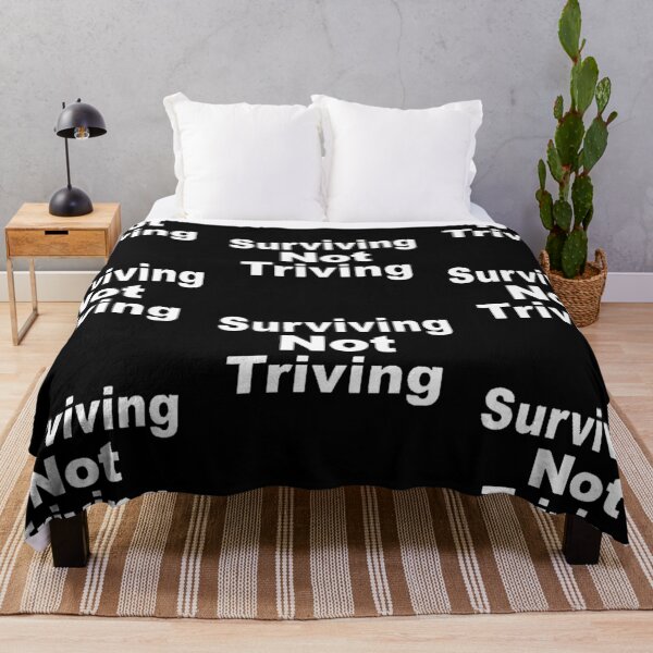 Item preview, Surviving not triving  designed and sold by FUNOFTHEQUOTES.
