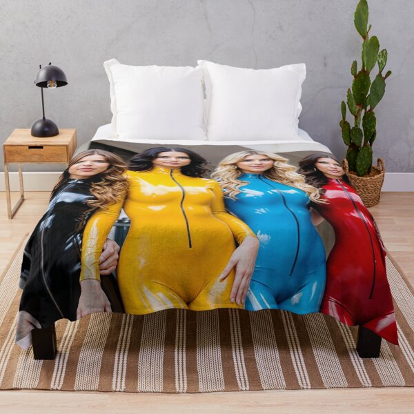 Item preview, Power Quartet in Glossy Multicolor Latex Catsuits designed and sold by Magic-Reality.