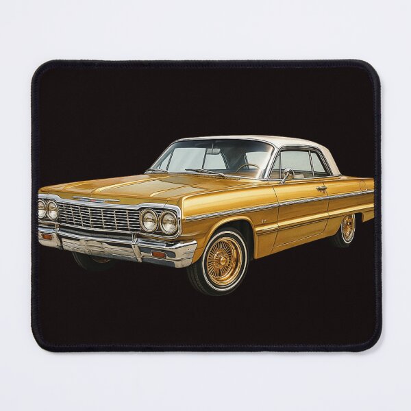 Item preview, 1964 Chevrolet Impala Lowrider - Gold Classic Legend designed and sold by Tatko Designs.
