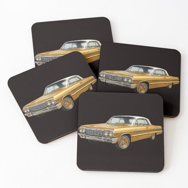 Item preview, 1964 Chevrolet Impala Lowrider - Gold Classic Legend designed and sold by Tatko Designs.
