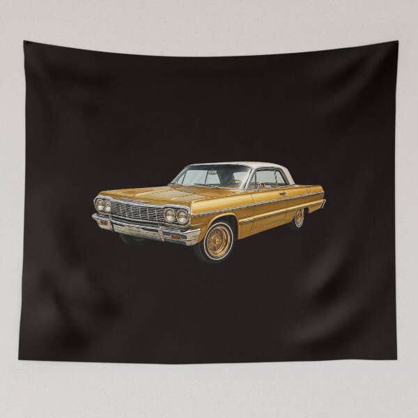 Item preview, 1964 Chevrolet Impala Lowrider - Gold Classic Legend designed and sold by Tatko Designs.