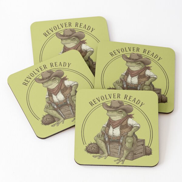 Item preview, Cowboy Frog - Revolver Ready  designed and sold by Too Kool Designing .