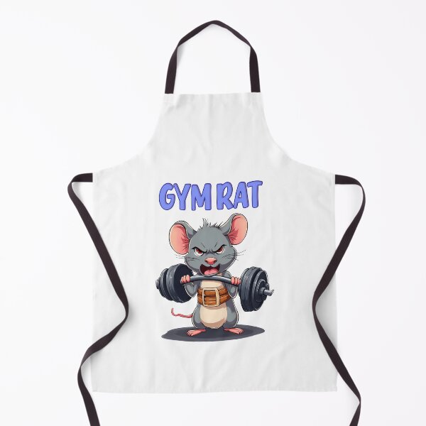 Item preview, NO DAYS OFF - Determined Angry Rat Lifting Barbell Gym Sticker  designed and sold by WelSol.