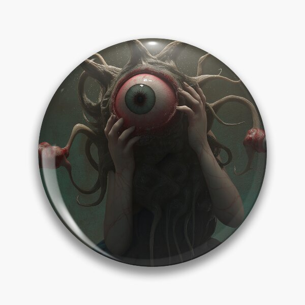 Item preview, Horror surrealista con globos oculares: arte de fantasía oscura designed and sold by Talevin.