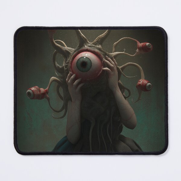 Item preview, Surreal Eyeball Horror – Dark Fantasy Beholder Art designed and sold by Talevin.