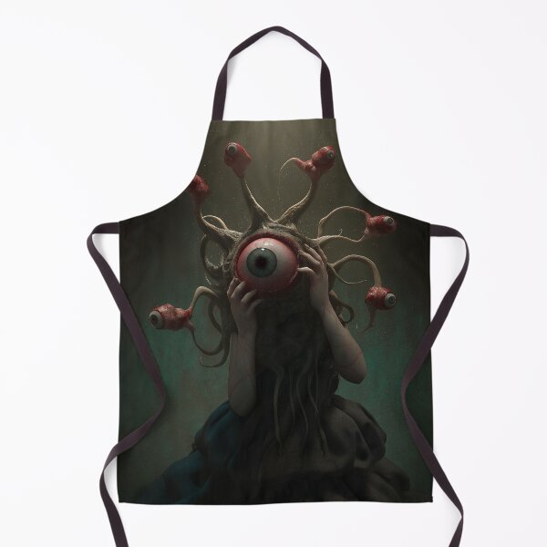 Item preview, Surreal Eyeball Horror – Dark Fantasy Beholder Art designed and sold by Talevin.